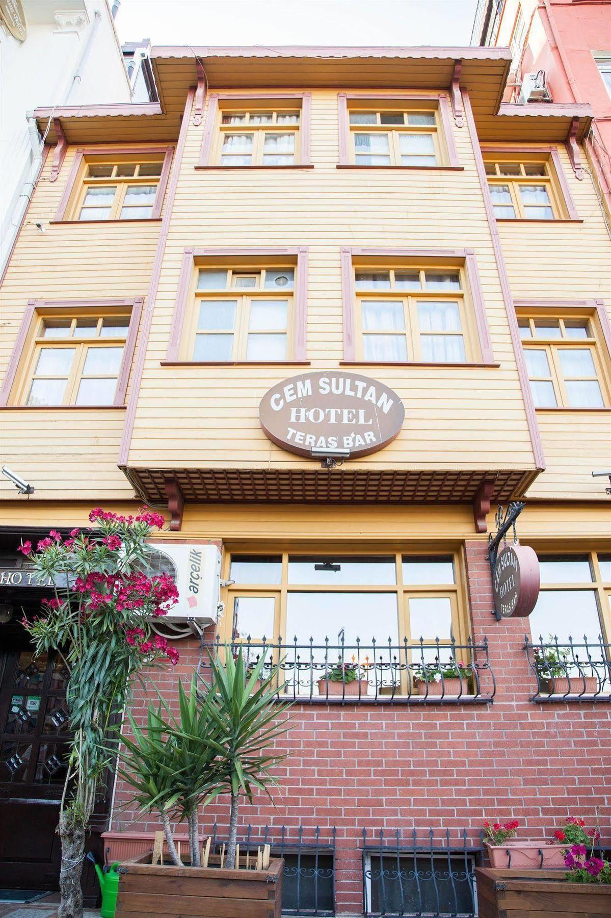 Cem Sultan Hotel Istanbul Exterior foto
